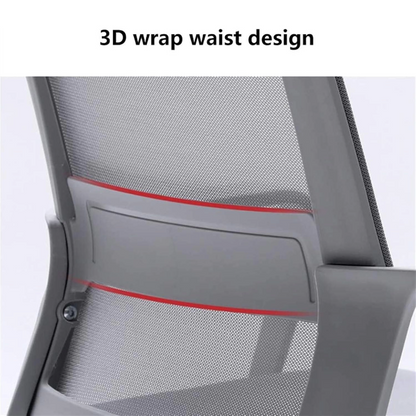 Office Chair Swivel Chair Ergonomic Office Chair (White)