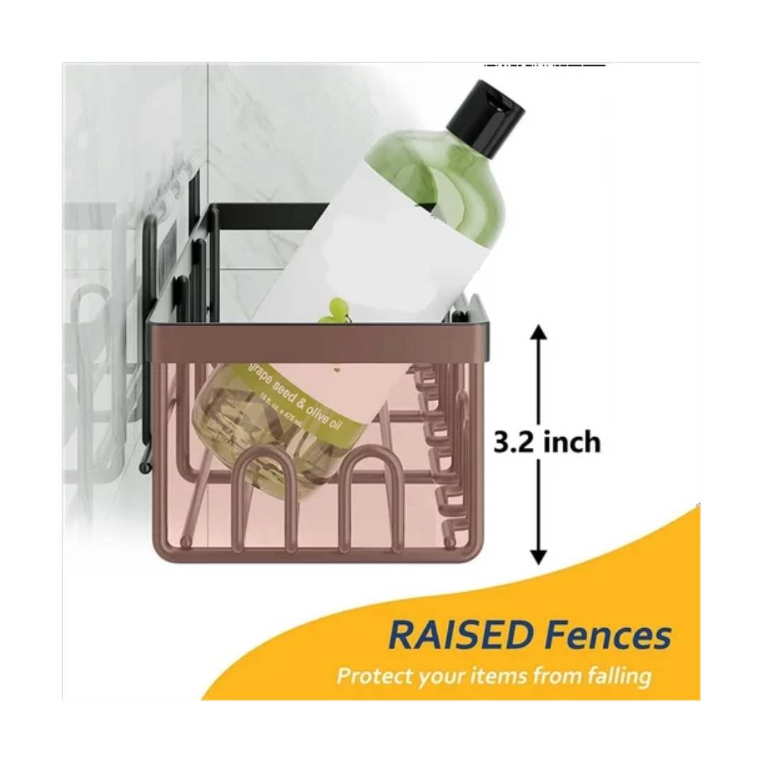 4pcs Bathroom Organizer Rack Shower Storage Shelf Basket for Home