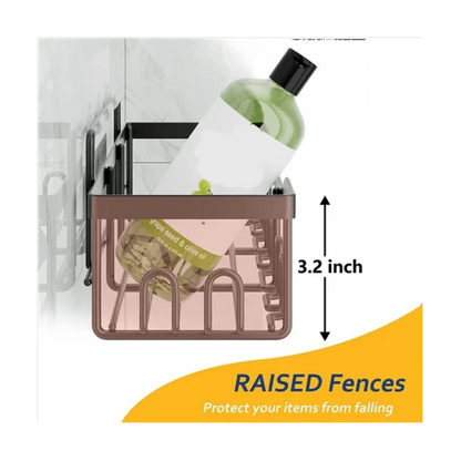 4pcs Bathroom Organizer Rack Shower Storage Shelf Basket for Home