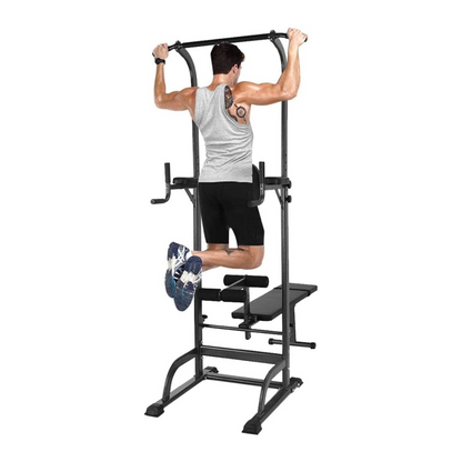Power Tower Dip Station Pull Up Bar for Home Gym