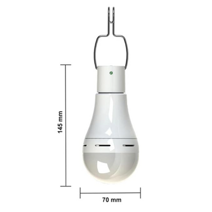 Camping Solar Light Bulb Outdoor Rechargeable LED