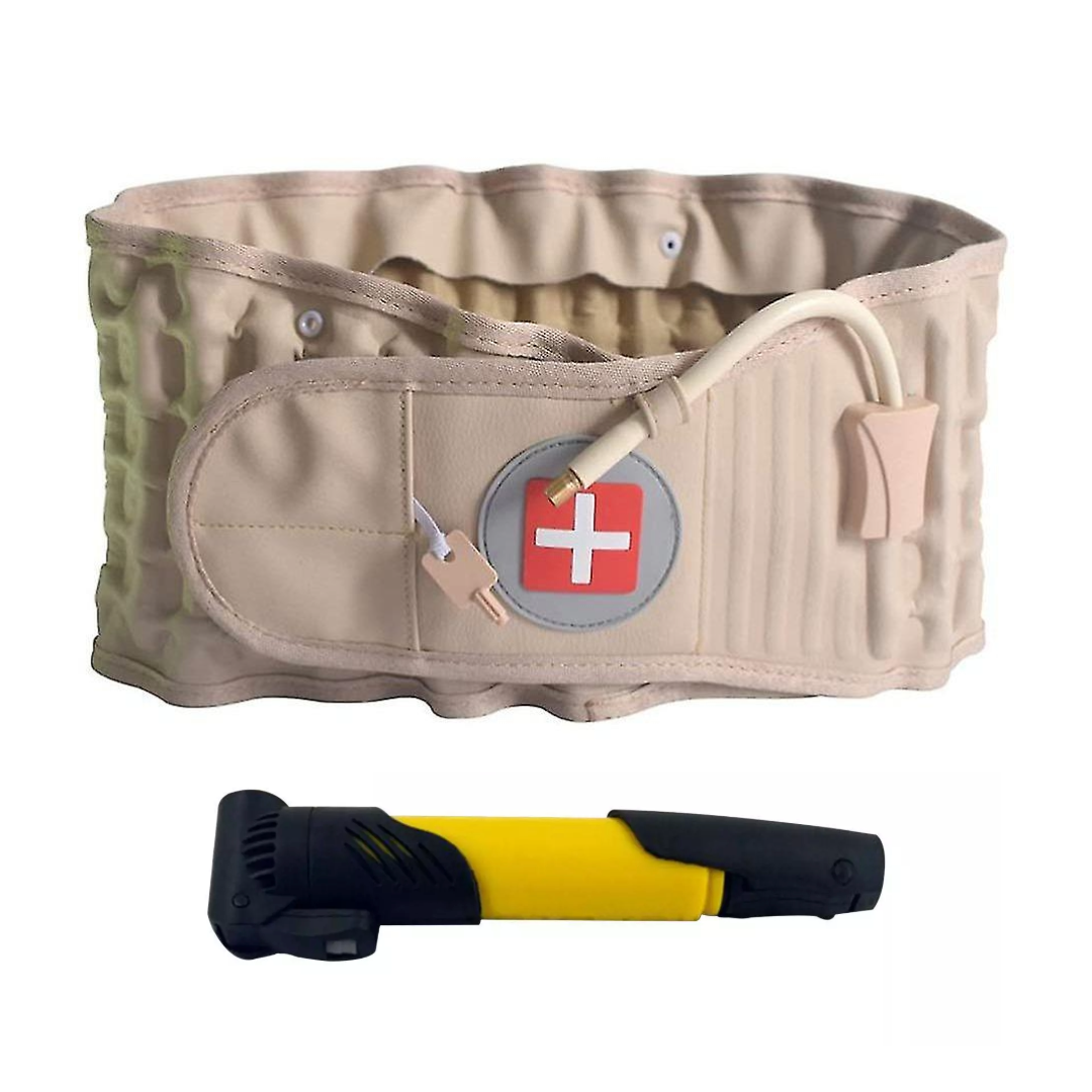 Lumbar Back Support Spinal Air Traction Belt Decompression Belt Lumbar Support for Lower Back Pain Relief