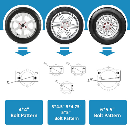 Trailer Spare Tire Mount Rack Tire Utility Bracket Carrier
