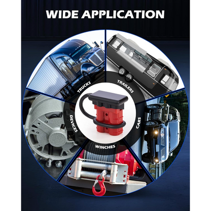 Quick Connect Battery Anderson Plug Cover with Dust Cap