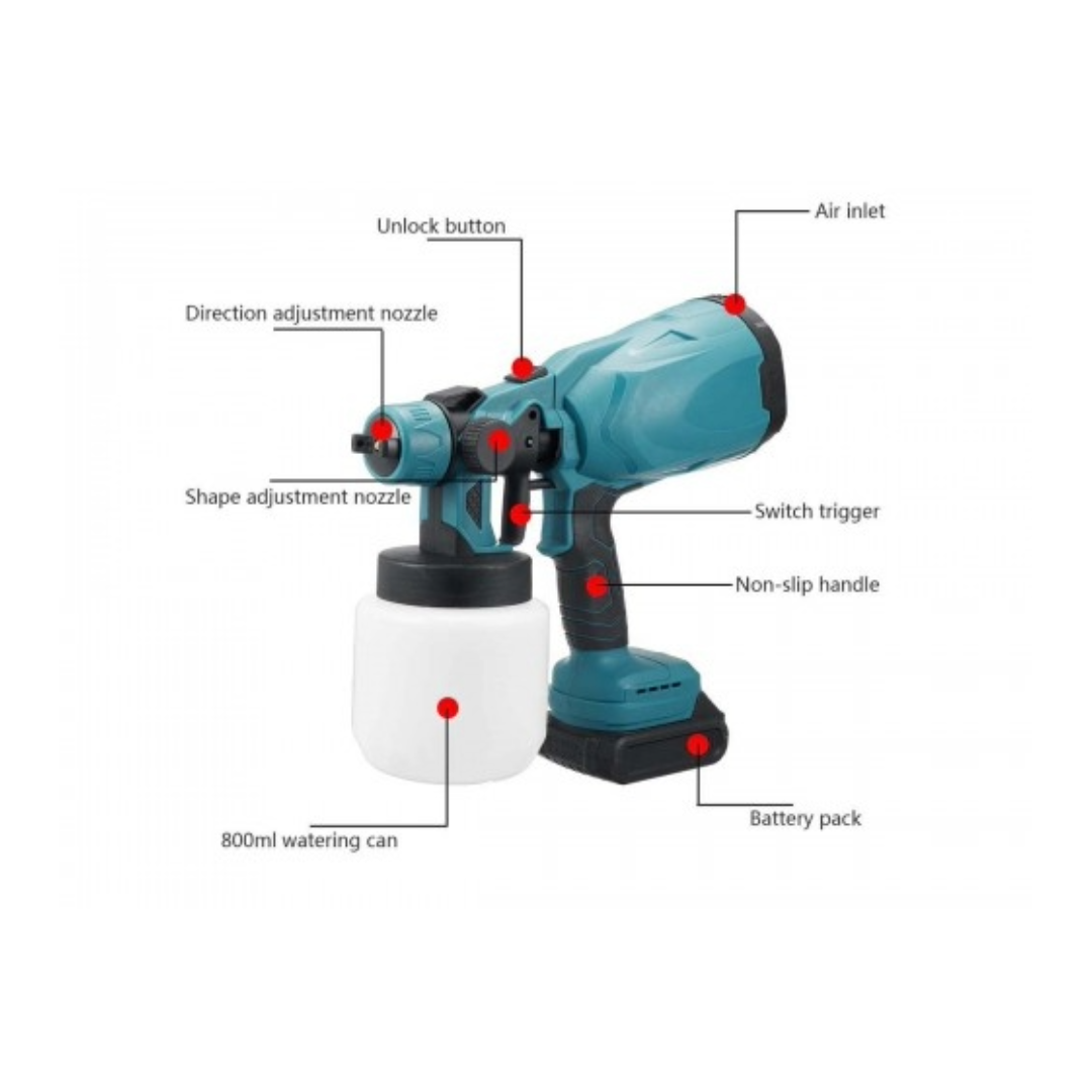 Cordless High Pressure Paint Sprayer