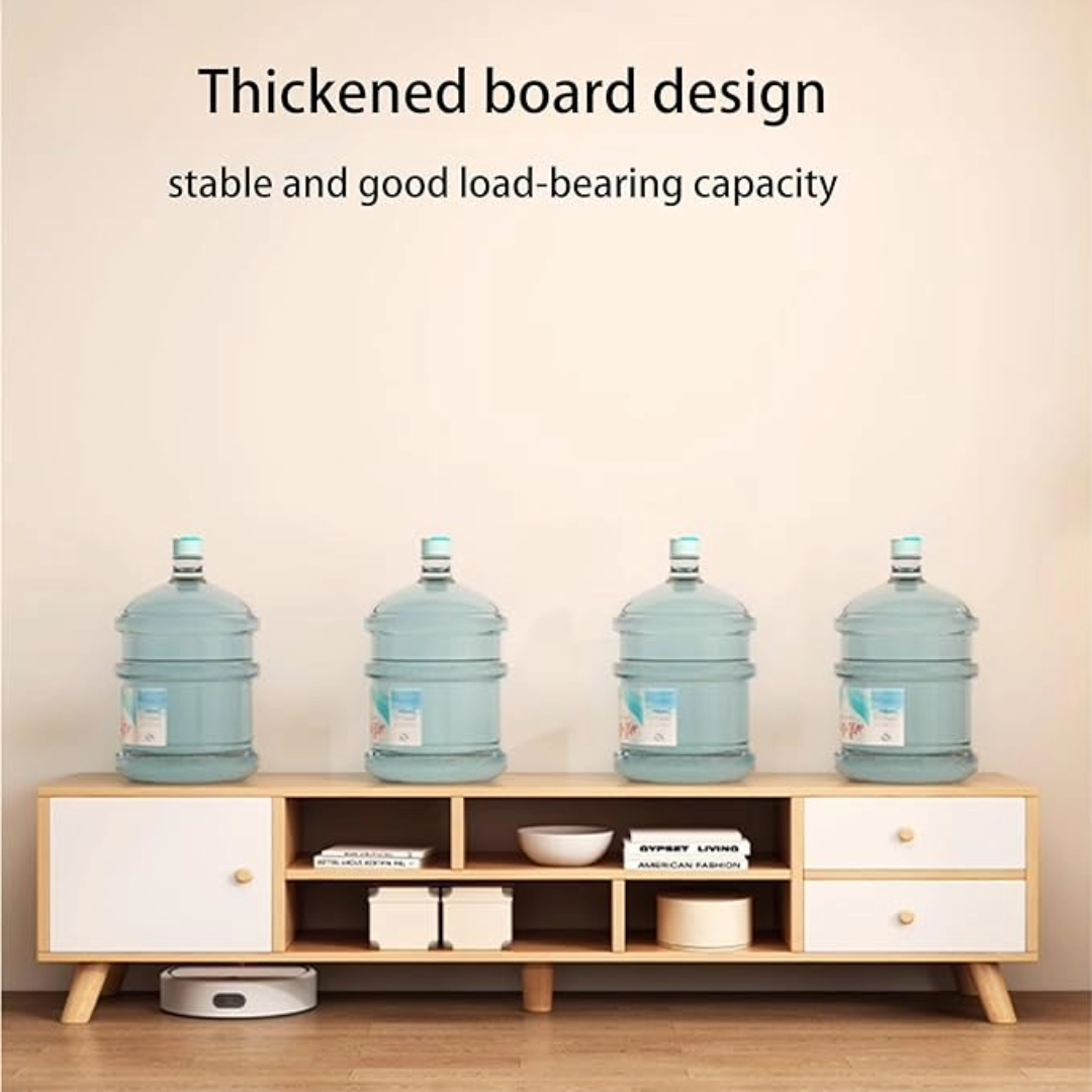 Wooden Living Room TV Cabinet Consoles Cabinet Entertainment Unit