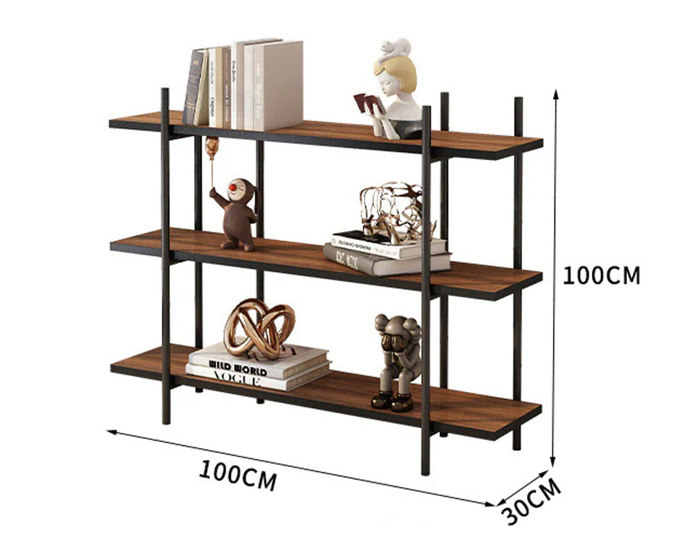 3 Tier Bookshelf Console Table Hallway Flower Stand