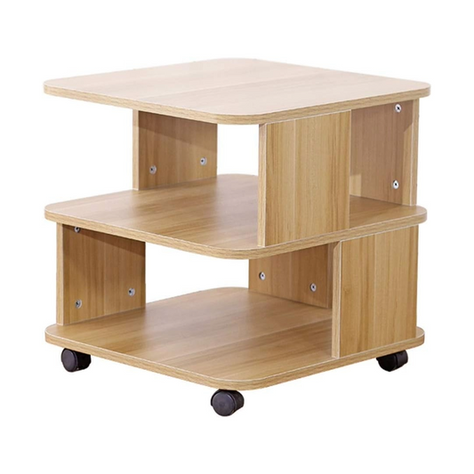 Coffee Table Side Table with Wheels