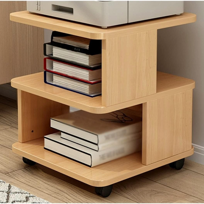 Coffee Table Side Table with Wheels