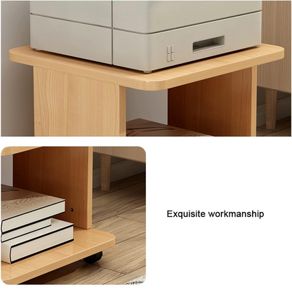 Coffee Table Side Table with Wheels