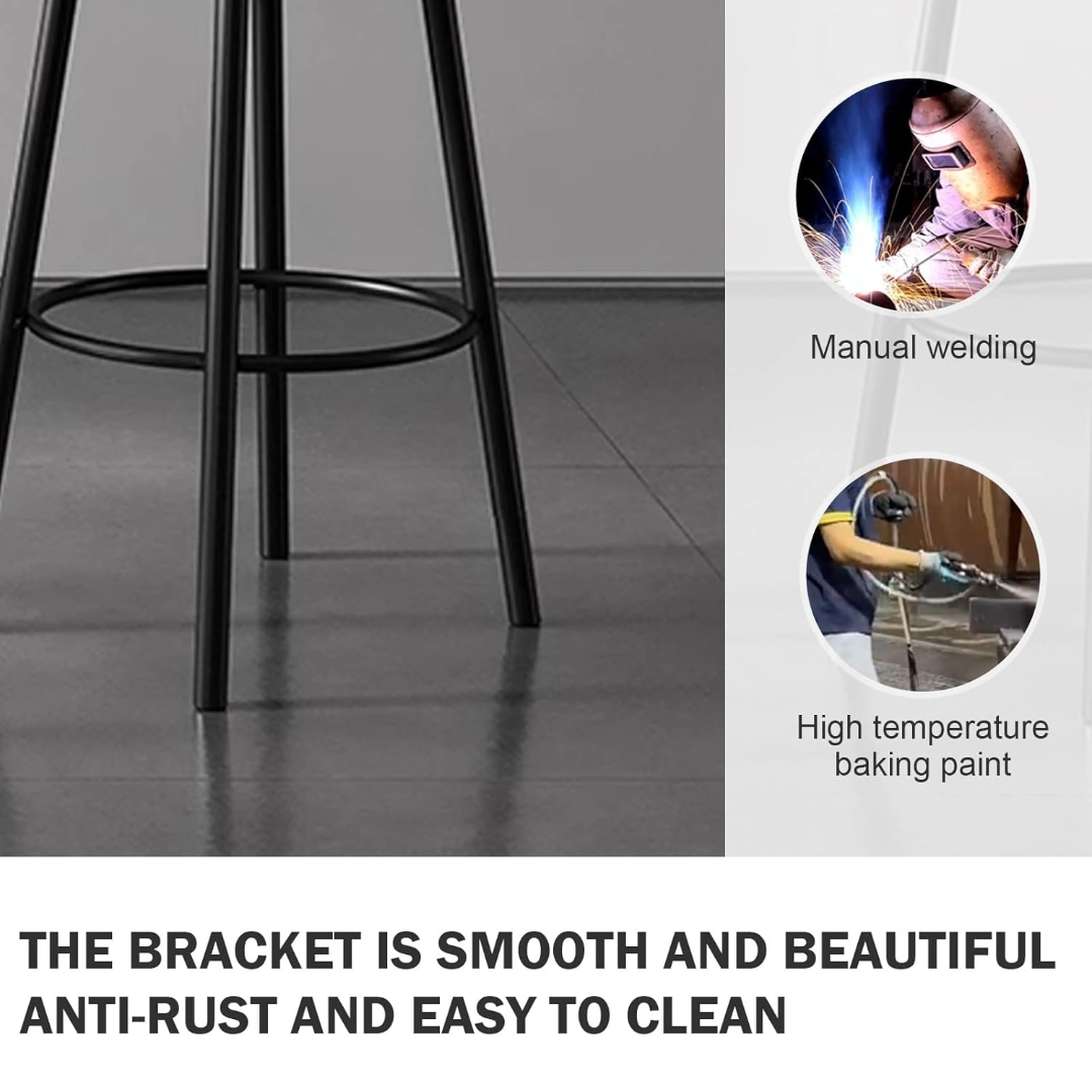 Bar Stools Velvet Upholstered Kitchen Chair Bar Stool