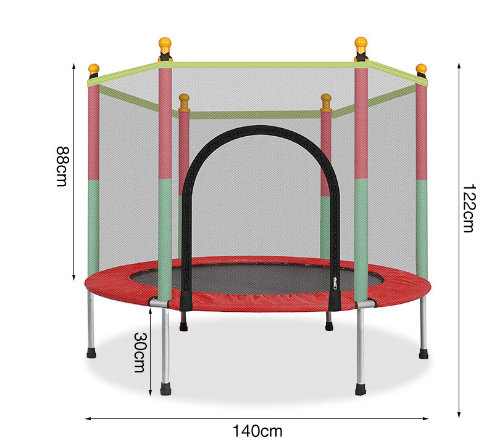 Mini Kids Trampoline 55 inch