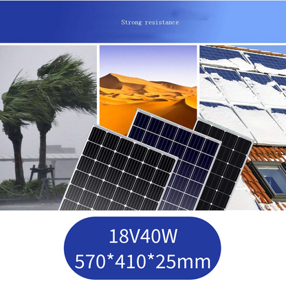 40W Solar Panel Monocrystalline