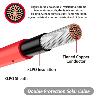 6m Solar Cable Extension Cable With MC4 Connector