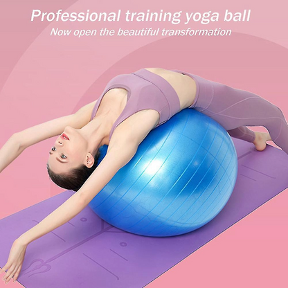 Yoga Balance Ball Fitness Shaping Sitting Ball (Blue)