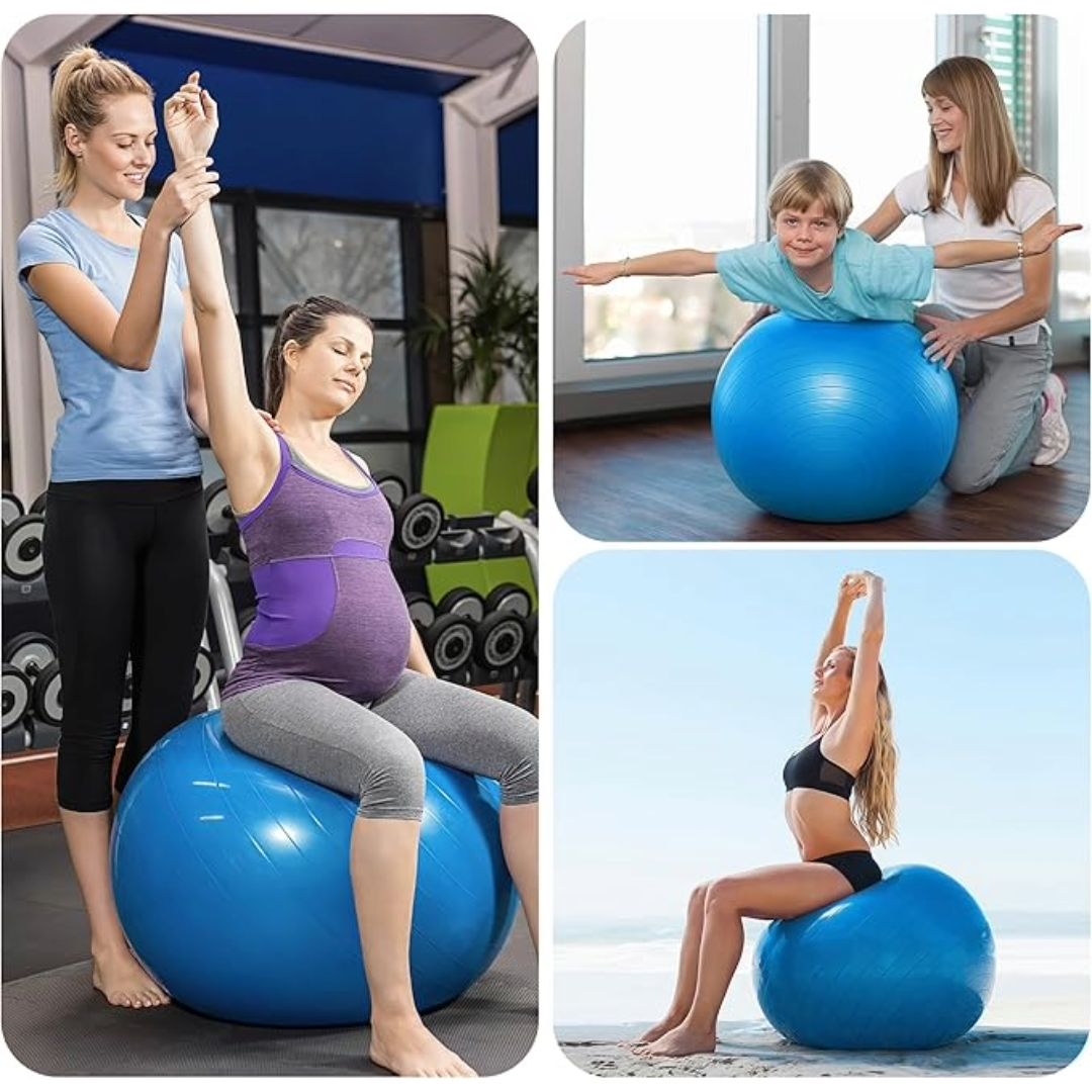 Yoga Balance Ball Fitness Shaping Sitting Ball (Blue)