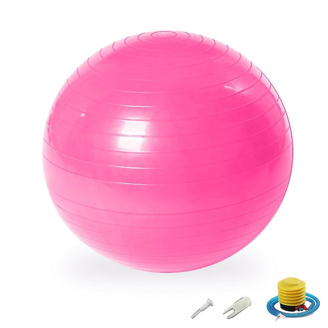 Yoga Balance Ball Fitness Shaping Sitting Ball 75cm (Pink)
