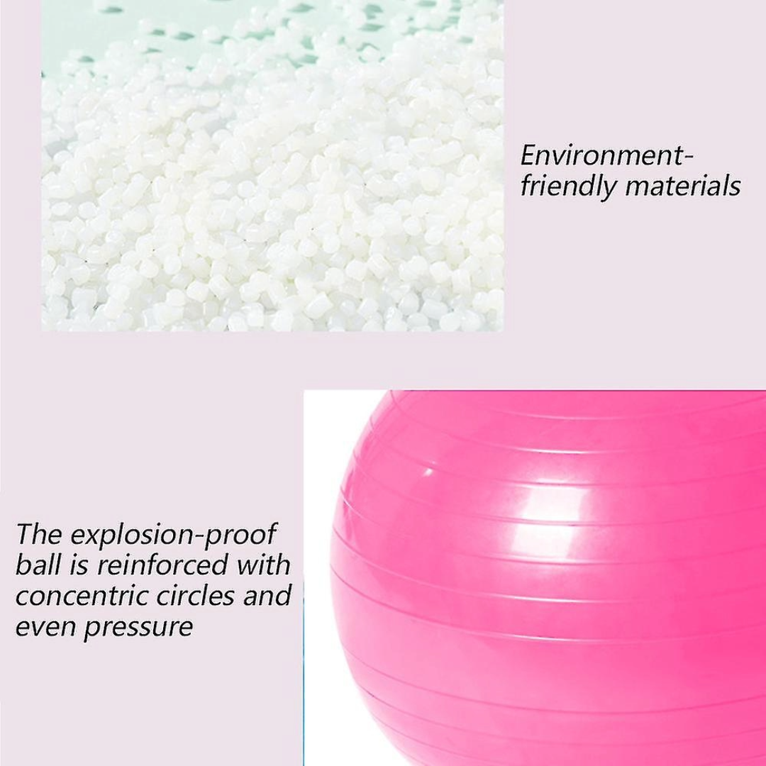 Yoga Balance Ball Fitness Shaping Sitting Ball (Pink)