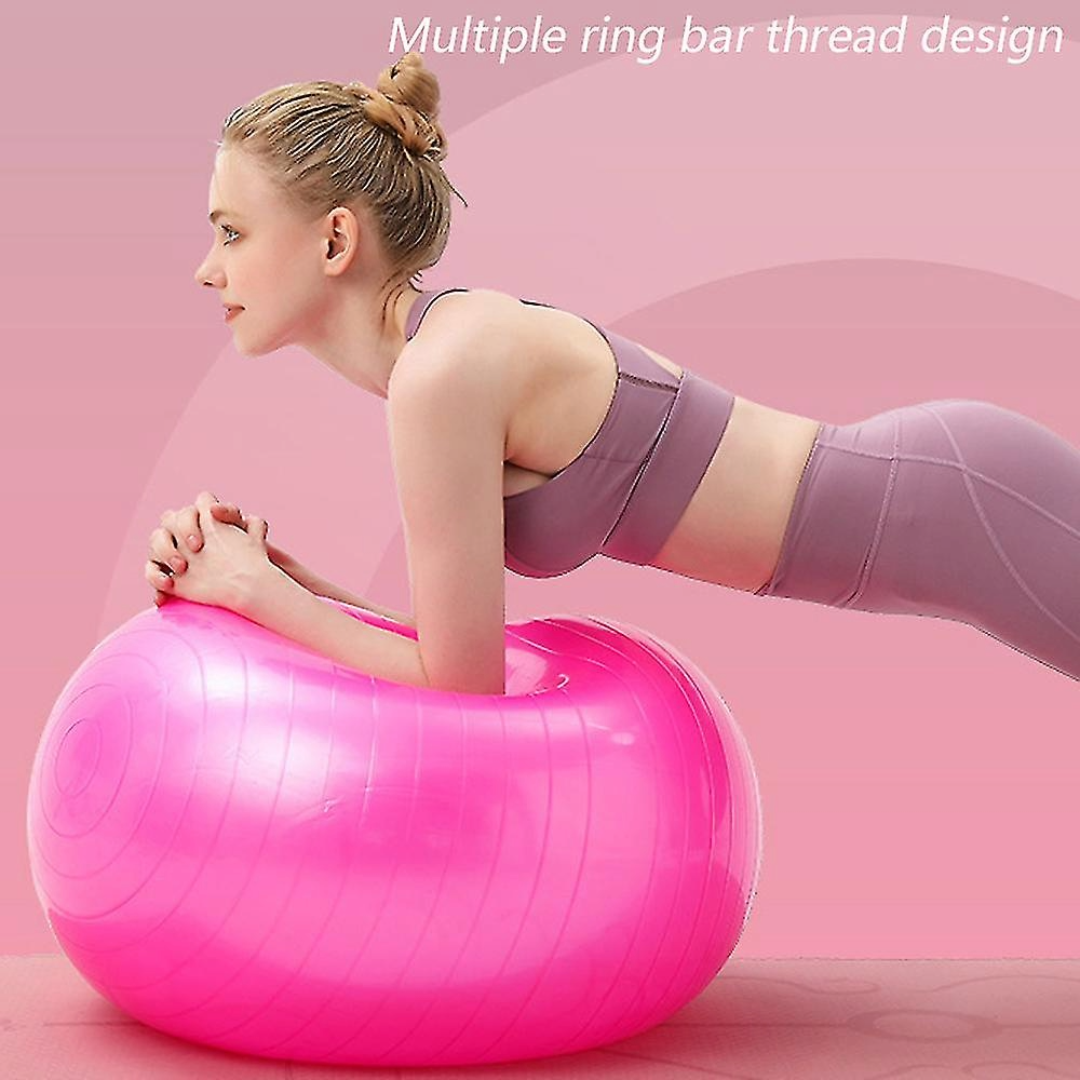 Yoga Balance Ball Fitness Shaping Sitting Ball (Pink)