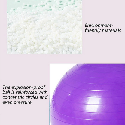 Yoga Balance Ball Fitness Shaping Sitting Ball 75cm (Purple)