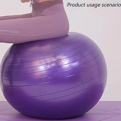 Yoga Balance Ball Fitness Shaping Sitting Ball (Purple)
