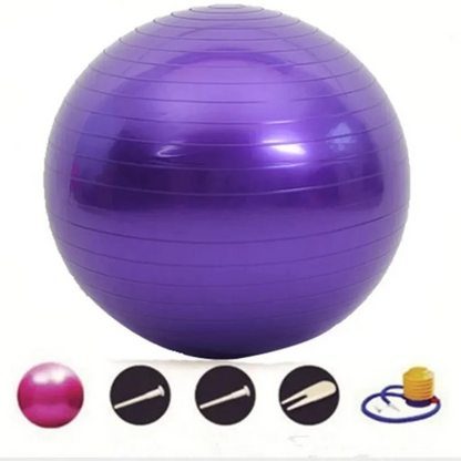Yoga Balance Ball Fitness Shaping Sitting Ball 75cm (Purple)