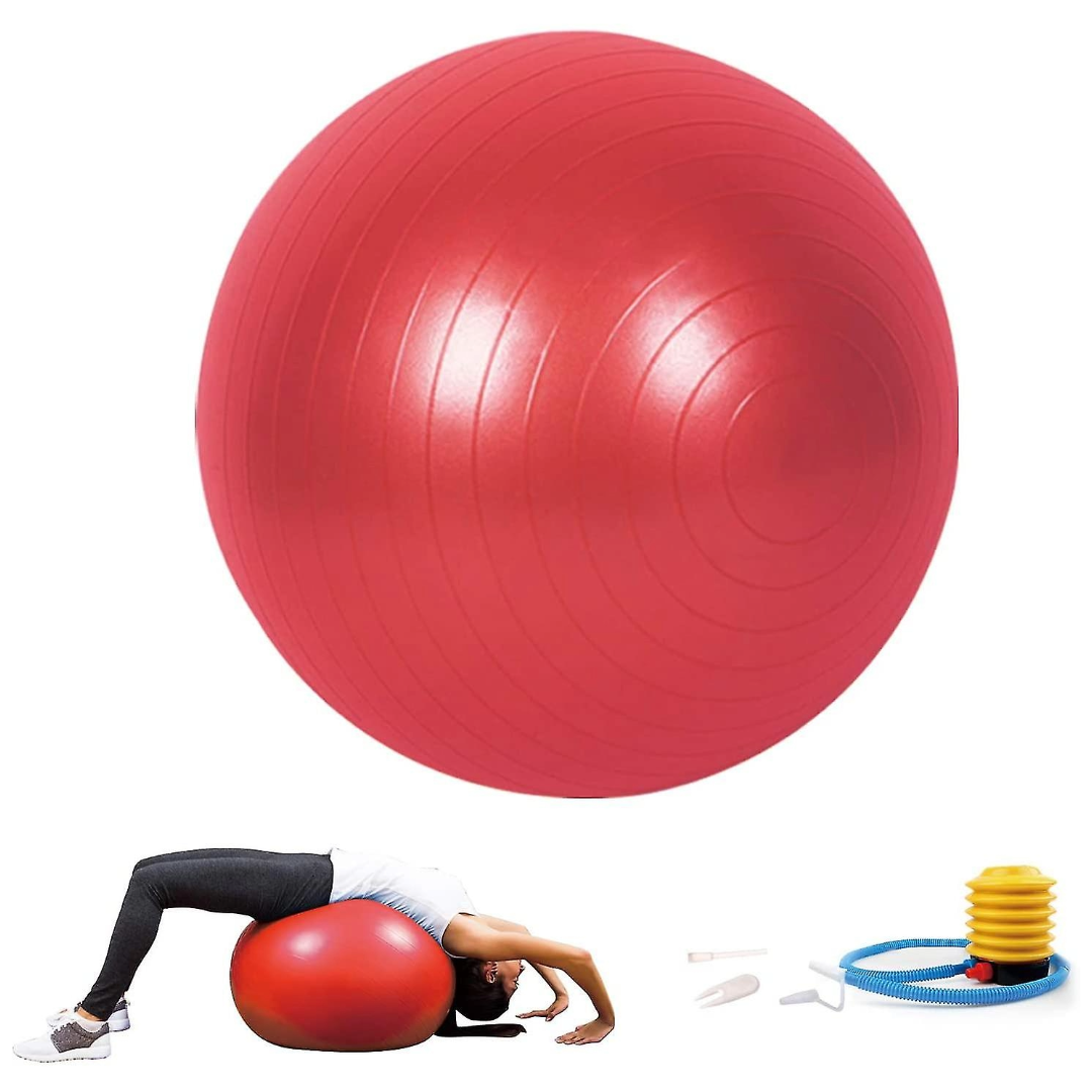Yoga Balance Ball Gym Fitness Shaping Sitting Ball 75cm (Red)