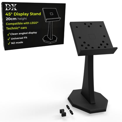DisplayX 45°, 20cm Universal Technic Display Stand Compatible with LEGO® Technic Cars