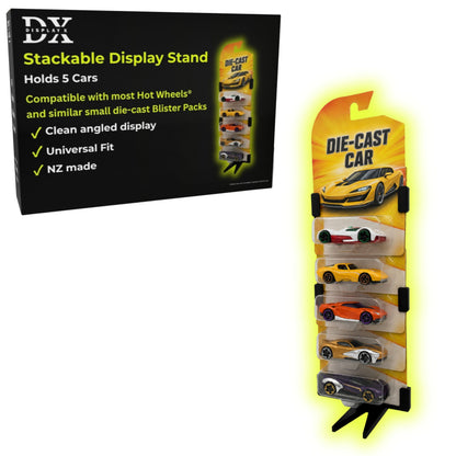DisplayX 5-Pack In-Box Display Stand Compatible with Hot Wheels® Cars Placeholder