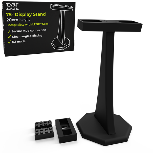 DisplayX 75°, 20cm Universal Display Stand Compatible with LEGO®
