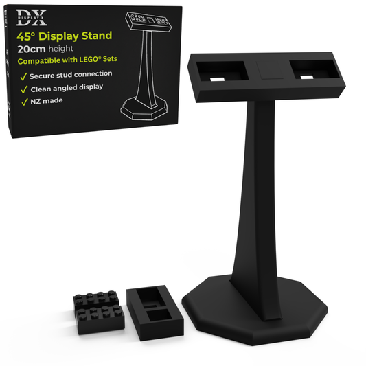 DisplayX 45°, 20cm Universal Display Stand Compatible with LEGO®
