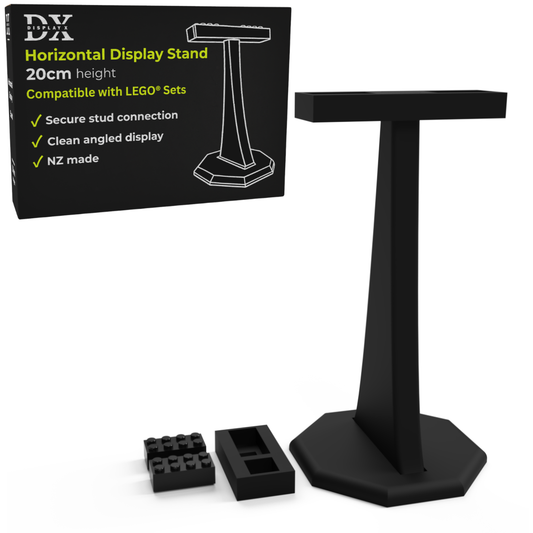 DisplayX Horizontal, 20cm Universal Display Stand Compatible with LEGO®
