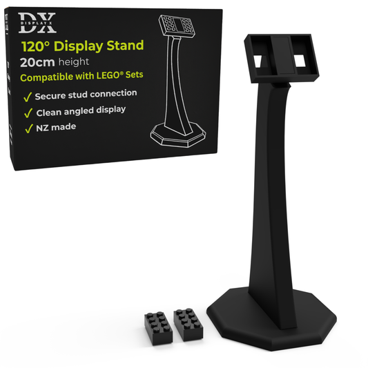 DisplayX 120°, 20cm Universal Display Stand Compatible with LEGO®