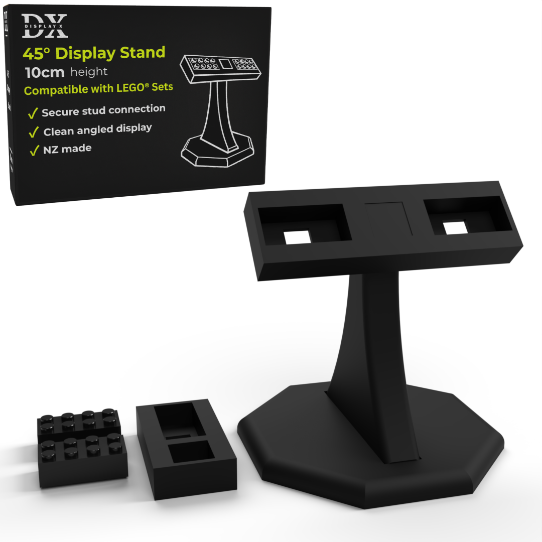 DisplayX 45°, 10cm Universal Display Stand Compatible with LEGO®