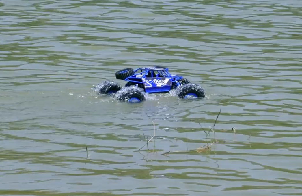 2.4G 4WD Amphibious Crawler RC Buggy Car