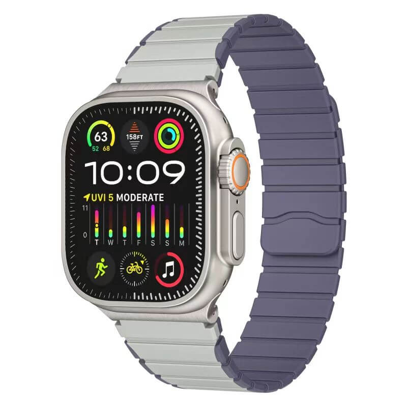 Mobie Neonova Series Magnetic Closure Silicone Compatible with Samsung Galaxy Watch 7 Ultra Band