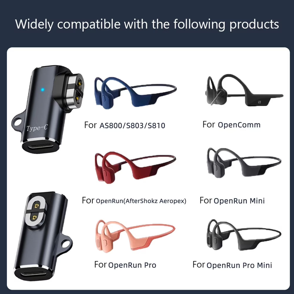 USB C Magnetic Charger Adapter for Shokz Charging Adapter