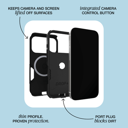 Compatible with iPhone 17 Air OtterBox Commuter Case with Camera Control