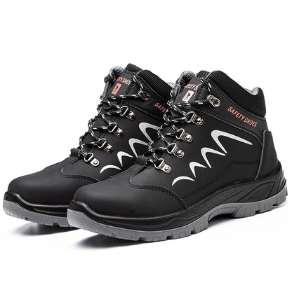 Work Safety Shoes Breathable Steel Cap Industrial Lightweight Construction
