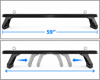 Car Roof Racks Cross Bar Roof Rack for Gutter Mount