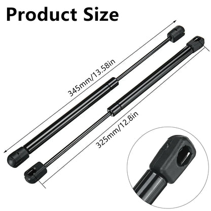 2x Gas Struts for Toyota Hilux ARB Canopy Rear Window 325mm Long 160N 1921VR