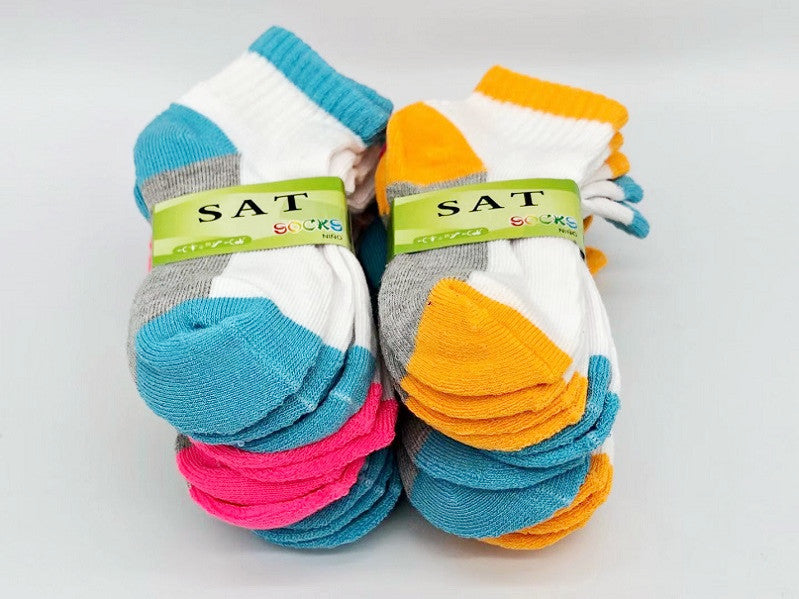 (36 Pairs) 4-6 Years Kids' Socks Cushion Socks