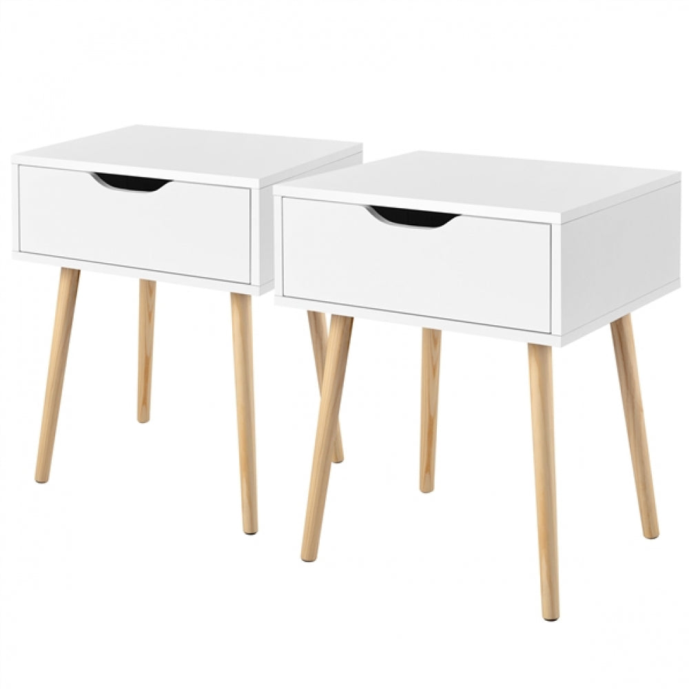 2pcs Brand New Side Table Nightstand