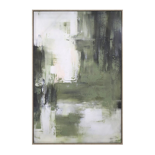 Abstract Hand Painted Framed Canvas Wall Art at online8 furniture store Auckland