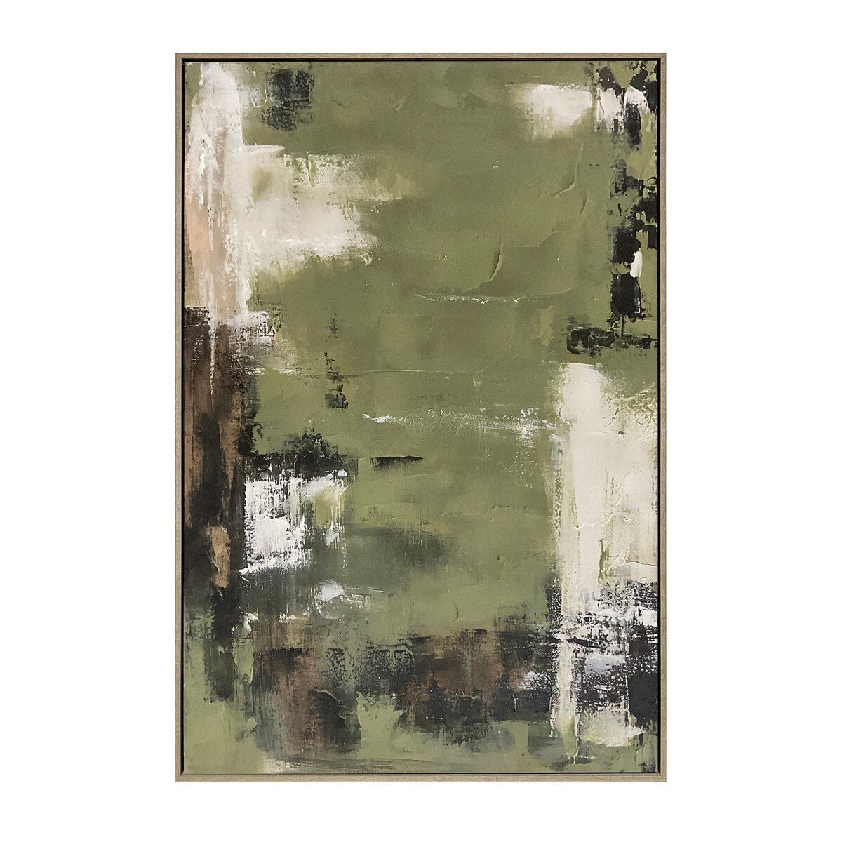 Abstract Hand Painted Framed Canvas Wall Art at online8 furniture store Auckland