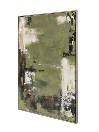 Abstract Hand Painted Framed Canvas Wall Art at online8 furniture store Auckland