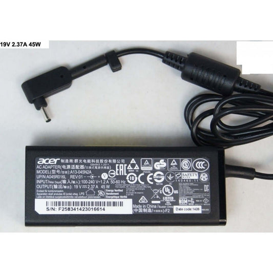 Acer Chromebook C730 C720 19v 2.37a 45W 3.0x1.1mm small pin Adapter