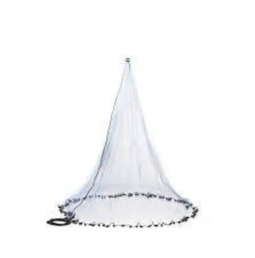 12FT Radius 1 inch White Cast Net USA Style