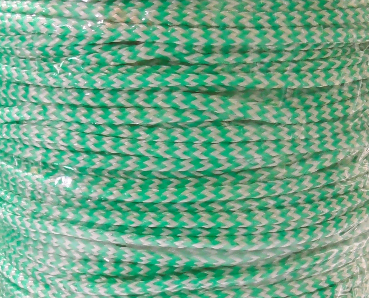 Braided Polyblend Twine White Green 3mm 4mm 5mm