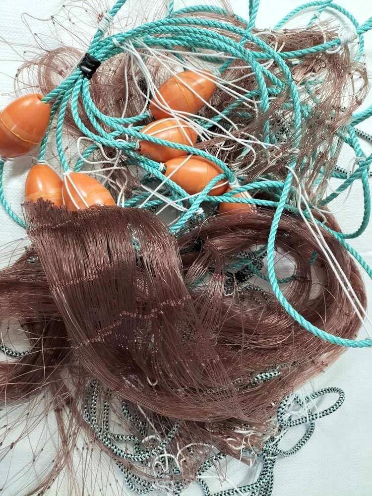 NZ Butterfish Fishing Nets 4.25(108mm) 25md Bronze Mesh